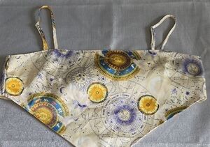 Celestial Print Bandana Top